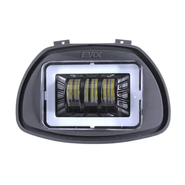 Piaggio Vespa 50 Special용 Evok Iron LED 2렌즈 라운드 완전 전조등