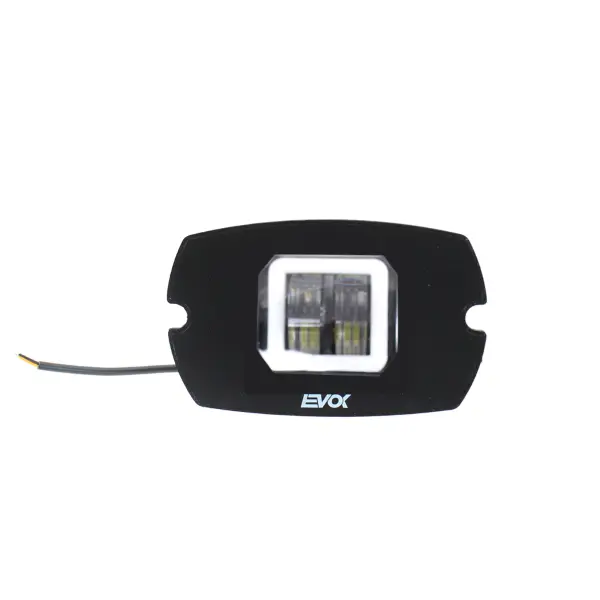 Piaggio Vespa 50 Special용 Evok Iron LED 2렌즈 사각형 전조등