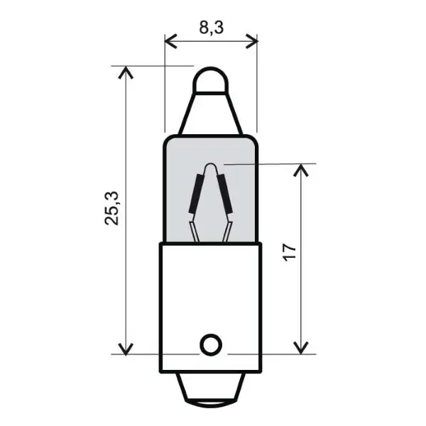Ampoules RMS 12v 23w