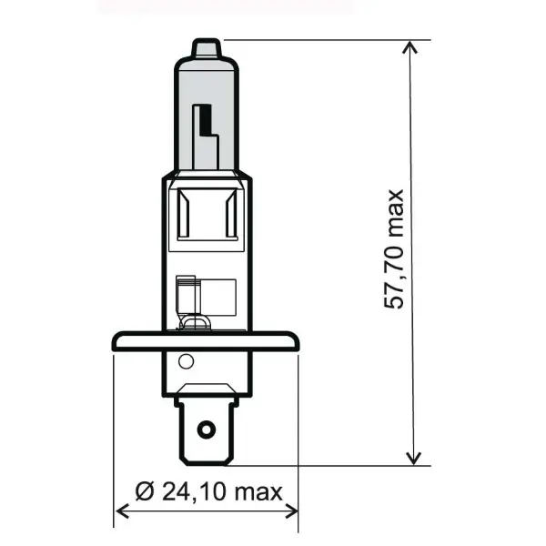 RMS H1 12V 55W 블루 전구