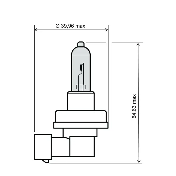 Лампа RMS H11 12V 55W Белая