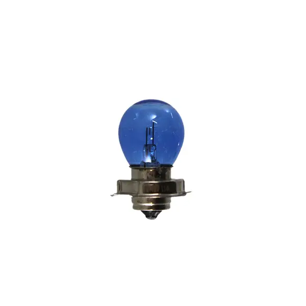 Ampoule RMS 12V 15W P26S bleue