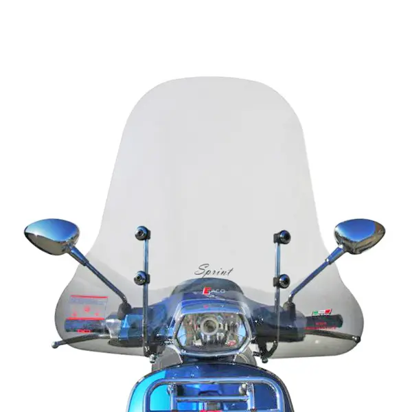 Faco Piaggio Vespa Sprint 50-125 cc 2014-2019 23311 윈드스크린