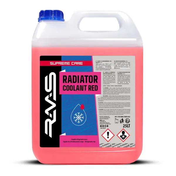 Liquide de refroidissement RMS rouge 25 l