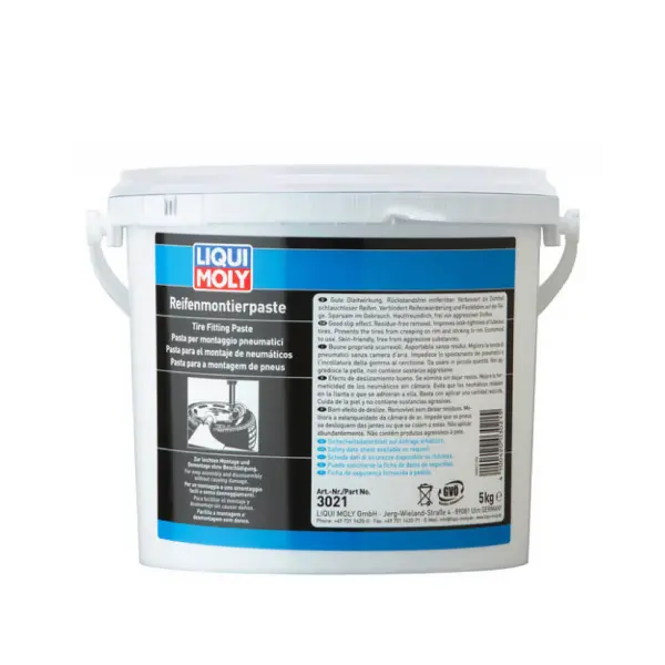 Liqui Moly Pâte de montage pneu blanc 5 kg