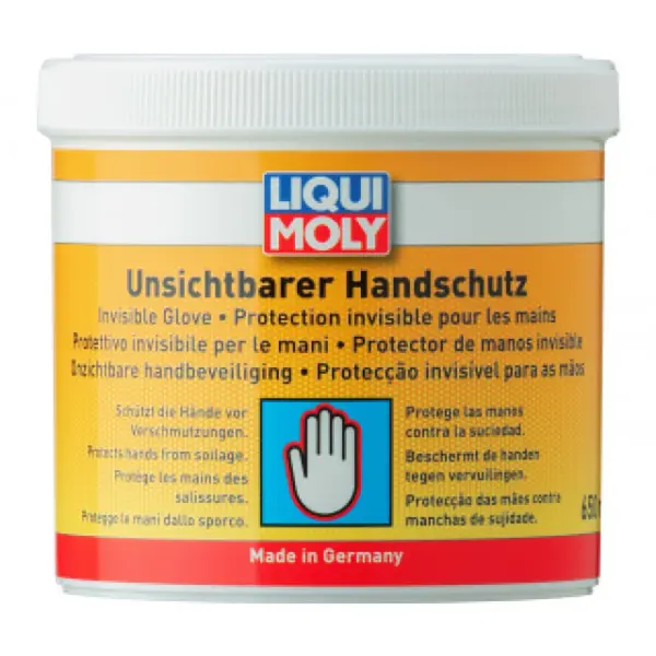 Lotion de protection Gant Invisible Liqui Moly pour les mains (pot 650 ml)