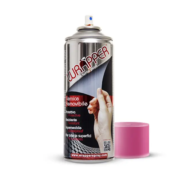 Wrapper Kaleng cat dapat dilepas Heather Violet 400ml