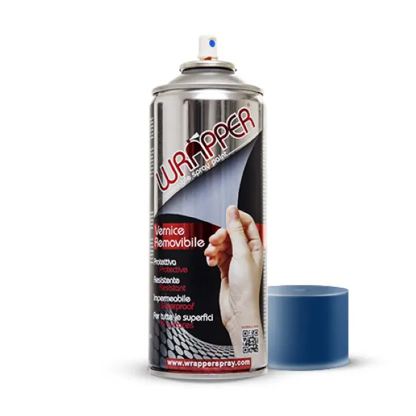 Wrapper Cat Lepas dalam kaleng semprot Traffic Blue 400 ml Wrapperspray