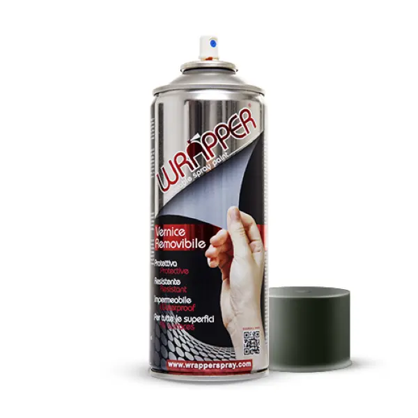 Wrapper Cat Aerosol Hijau Tua 400 ml