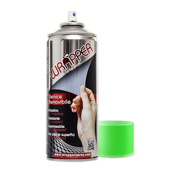 Wrapper Bombe de peinture amovible Vert Kawasaki 400 ml