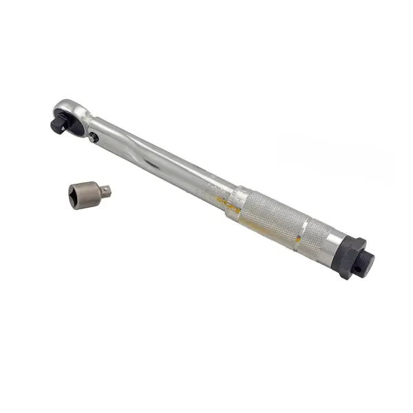 Icetoolz ONE WAY 3/8 및 1/4 래칫 토크 렌치, 5-25 Nm 어댑터 포함
