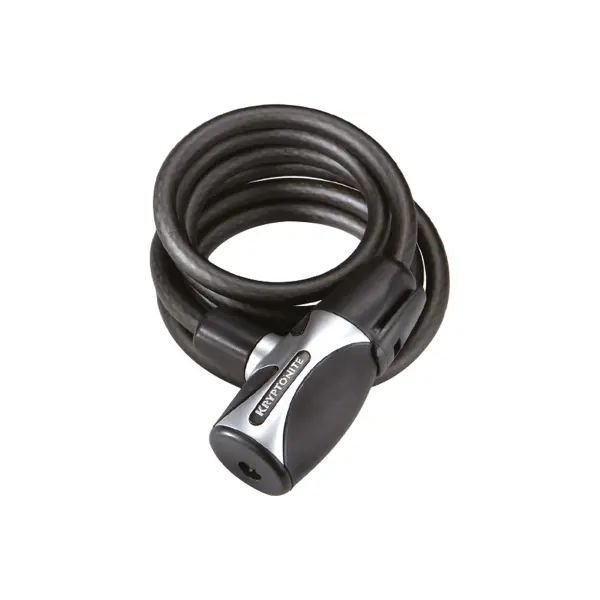 Spiral-Sicherheitskabel Kryptonite Kryptoflex 1218 schwarz