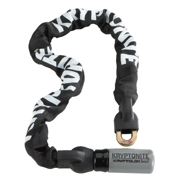 Kryptonite Kryptolok سیریز 2 120 cm سیاہ چاندی چین لاک