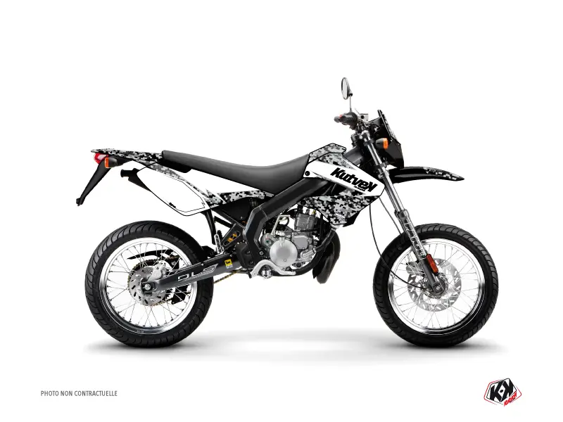 প্রিডেটর ডার্বি DRD এক্সট্রিম হোয়াইট KUTVEK 50cc ডেকোরেশন কিট