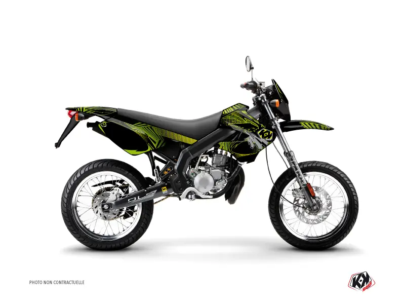 KUTVEK 50cc Graff Derbi DRD Xtreme グリーン デカールキット