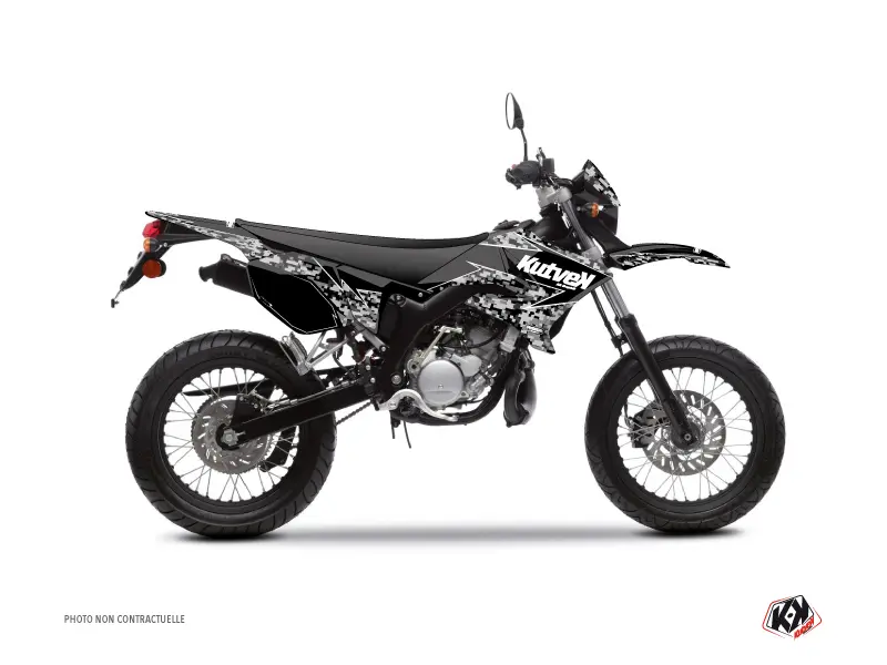 Dekorsatz 50cc Predator MBK Xlimit schwarz KUTVEK