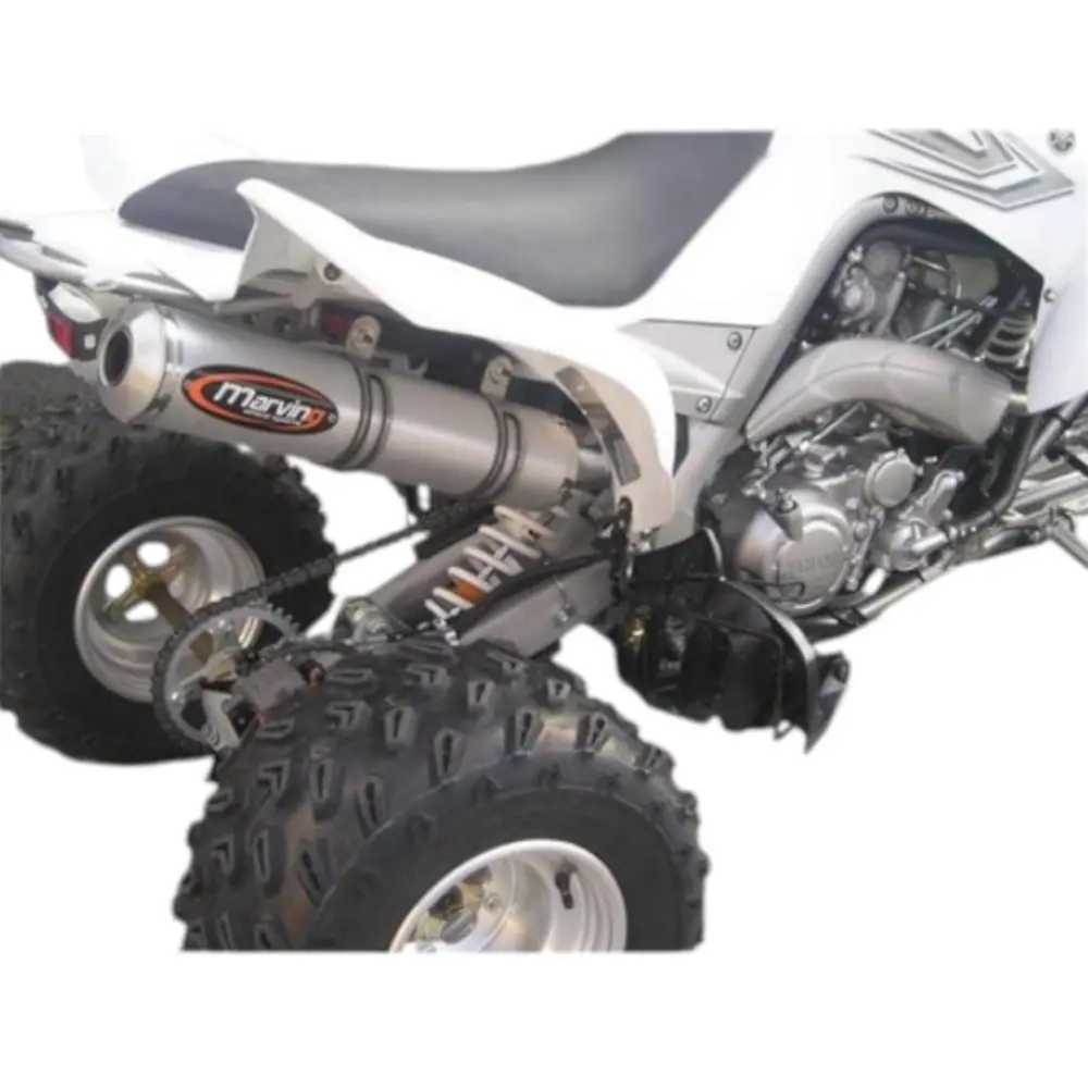 মারভিং ATV LINE ইয়ামাহা র্যাপ্টর YFZ 700 R বিগ ওভাল অ্যালুমিনিয়াম অনুমোদিত সাইলেন্সার