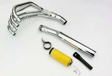 كُمّون 4 في 1 من Marving لـ CB 500 FOUR خط كامل Racing كرومي غير مرخص