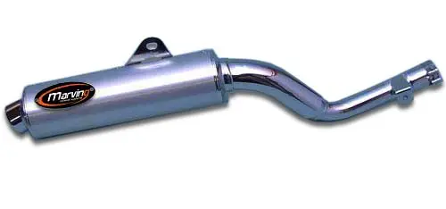 Marving Amacal XL 600 LM/RM Ø100 アルミコーティング クロームメッキ 公認サイレンサー
