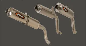 Silencieux Marving Superline GSX-R 750 1996/2000 Big Oval Titane Homologué