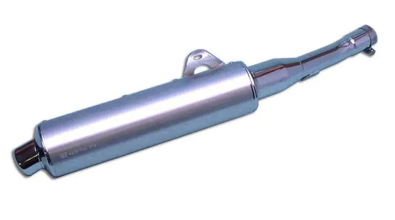 مارونگ گول GTS 1000 Ø104 کرومیڈ ایلومینیم کوٹنگ کے ساتھ ہومولوجیٹڈ سائلنسر
