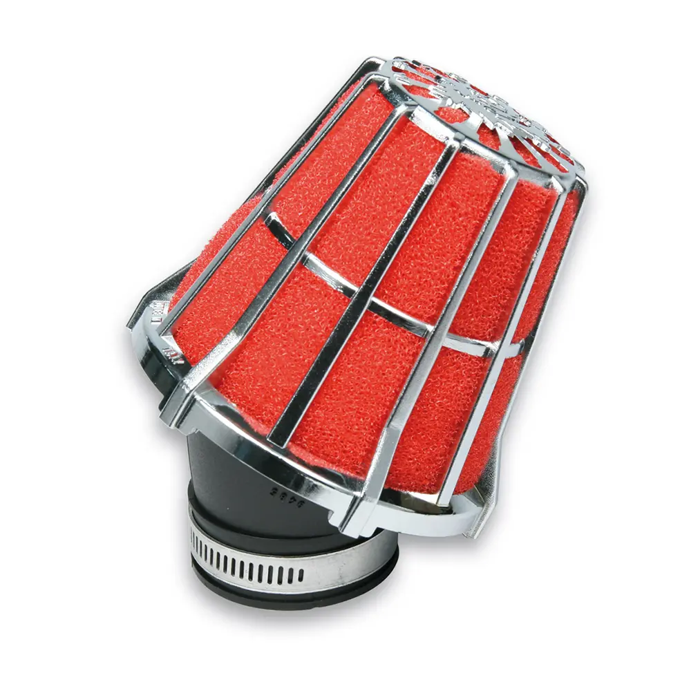 Filtre à air Malossi E5 Ø 38 PHVA/PHBN 12-14-16-17,5 Mikuni chromé