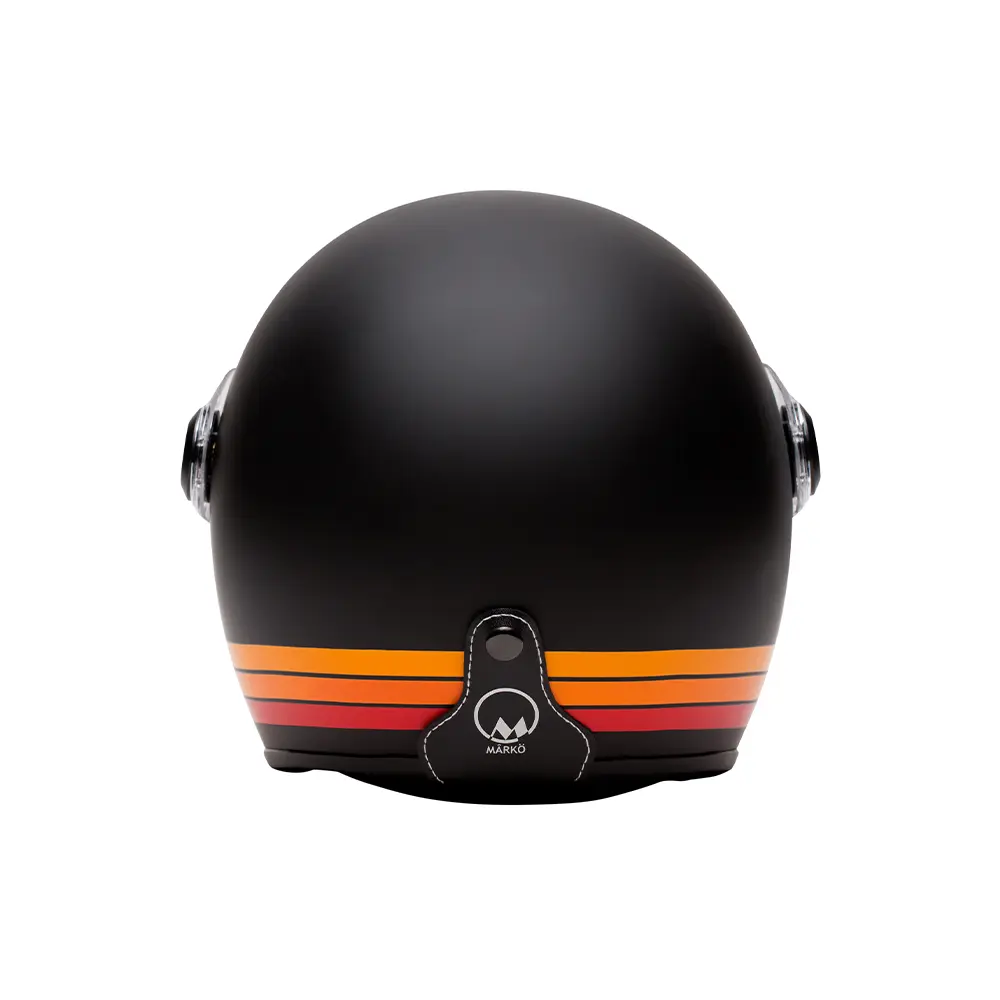 Modularhelm Marko Jet Boréal matt schwarz orange L 22.06 — Ansicht 3