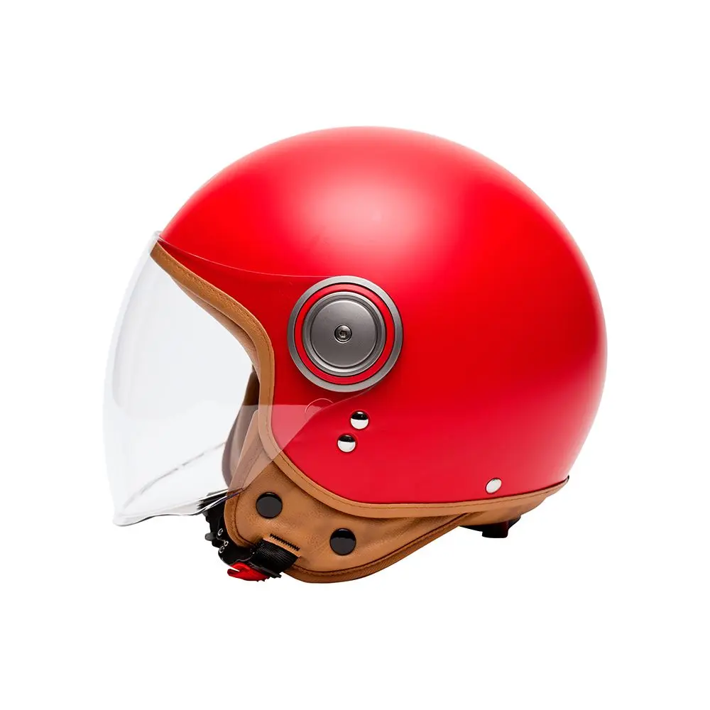 Casque Jet Marko Éléments Rouge Mat L — vue 2