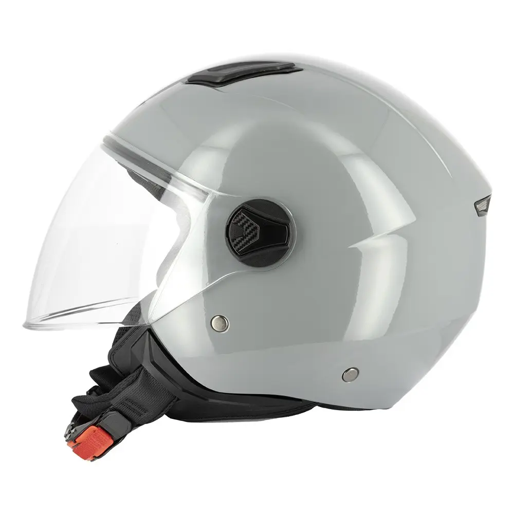 لیو ایل وی گرے ایم - لانگ شیلڈ ایٹ ایس 779 لیو جیٹ ہیلمٹ — 3 ویو
