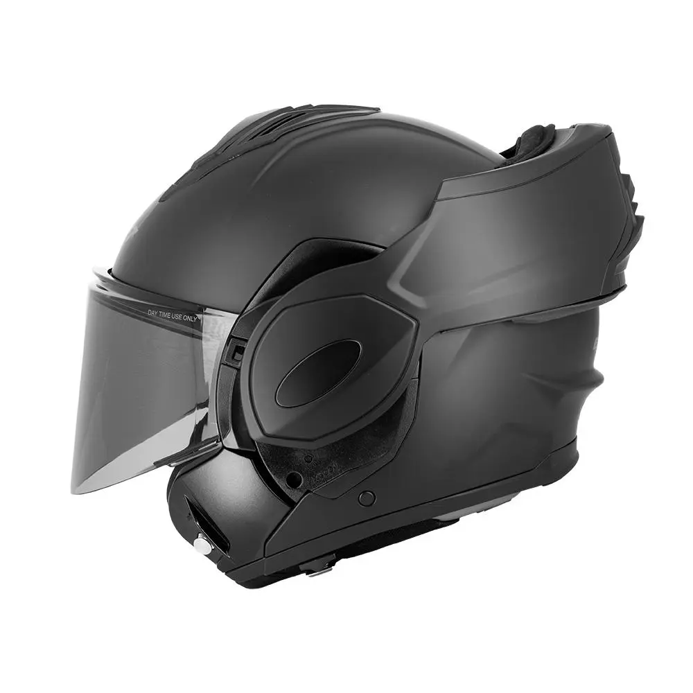 Modularhelm Eight FlipTech Matt Schwarz S — Ansicht 3