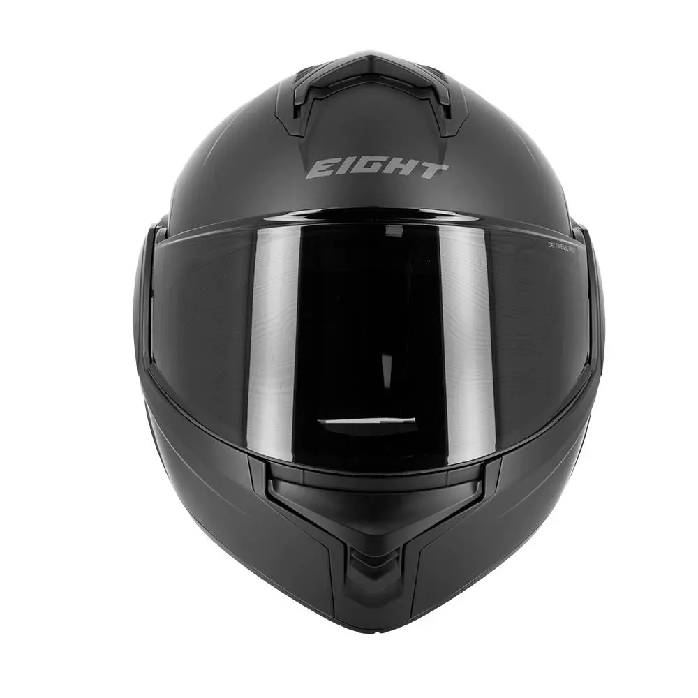 Modularhelm Eight FlipTech Matt Schwarz S — Ansicht 4