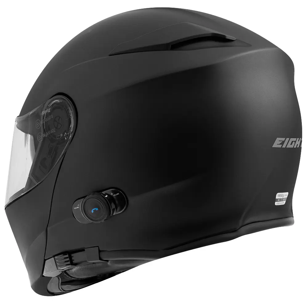 Casque modulable Eight S550 double écran Pinlock Bluetooth intégré — vue 3