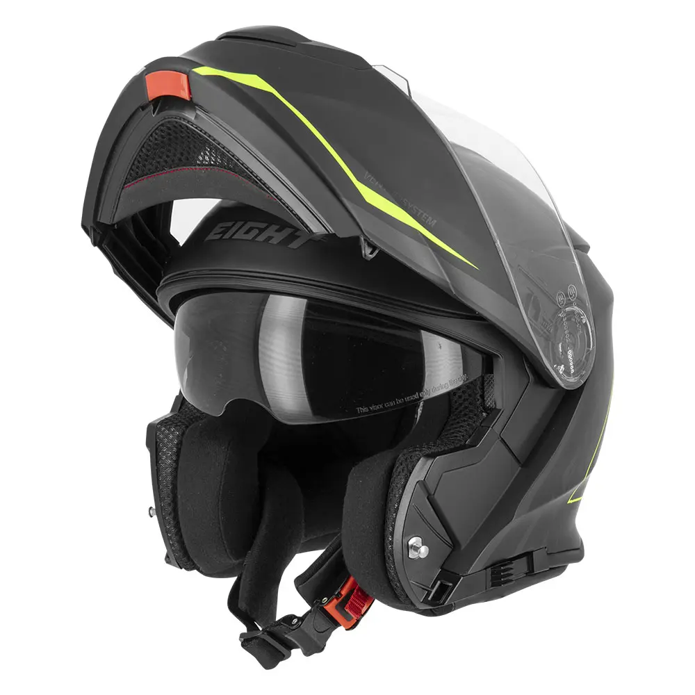 Модулиращ шлем Eight Dual Face S550 двойно стъкло + Pinlock
