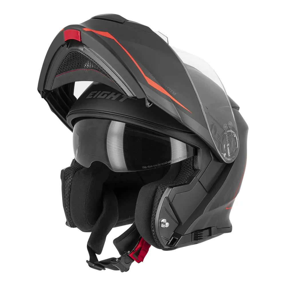 Casque modulable Eight Dual Face S550 double écran + Pinlock