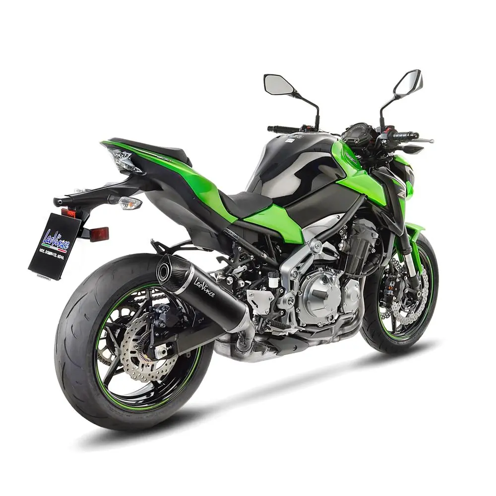 LEOVINCE SBK Nero Kawasaki Z 900 nerūdijančio plieno išmetimo sistema — 2 vaizdas