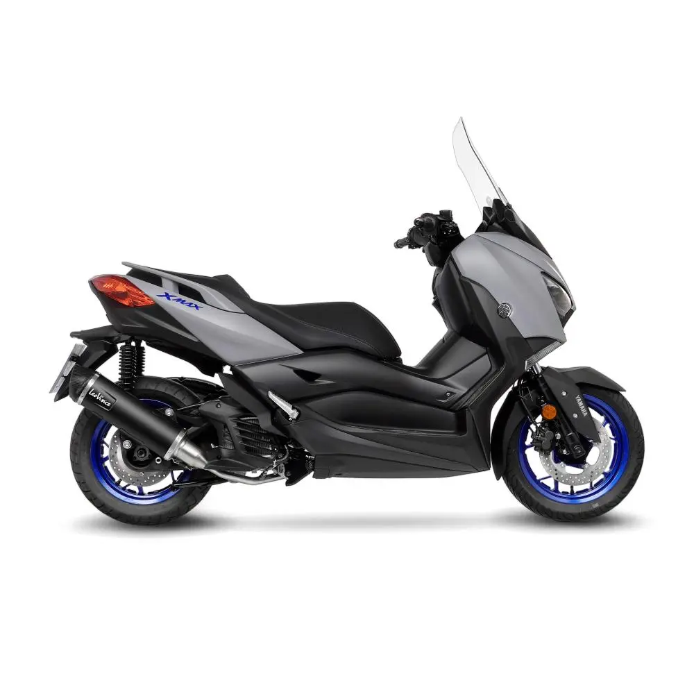Échappement complet SBK Nero 1/1 Leovince Yamaha X-Max 125/Tech Max inox non homologué