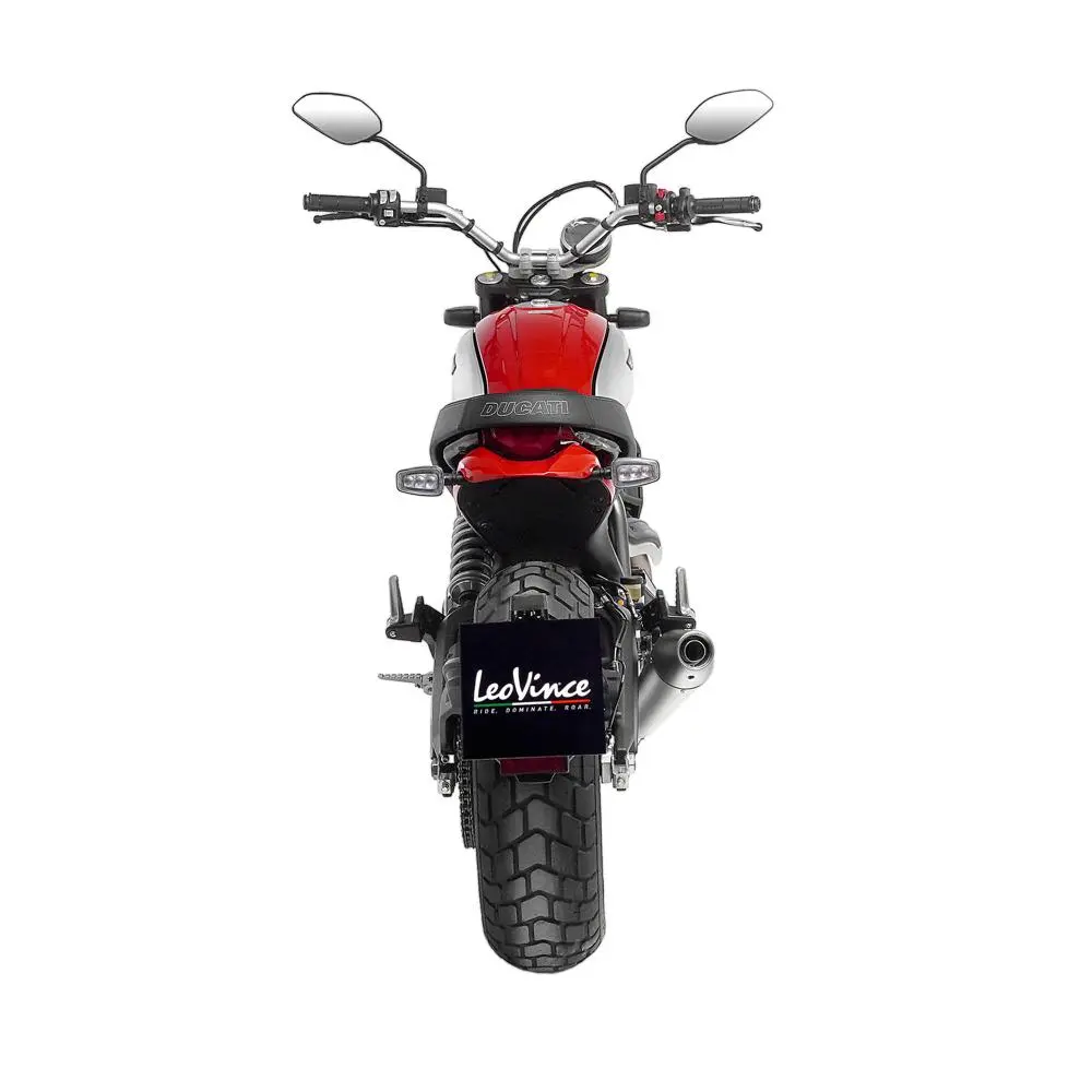 Silencieux Leovince GP Style Scrambler 800 Icon/Dark non homologué — 3번째 뷰