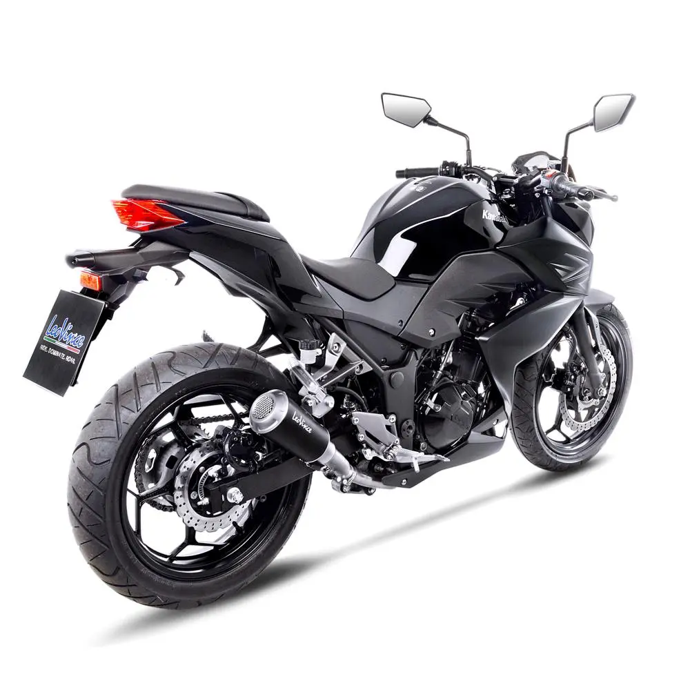 Échappement LEOVINCE SBK LV-10 black Kawasaki Ninja 250/300 R - Z 250/300 ABS