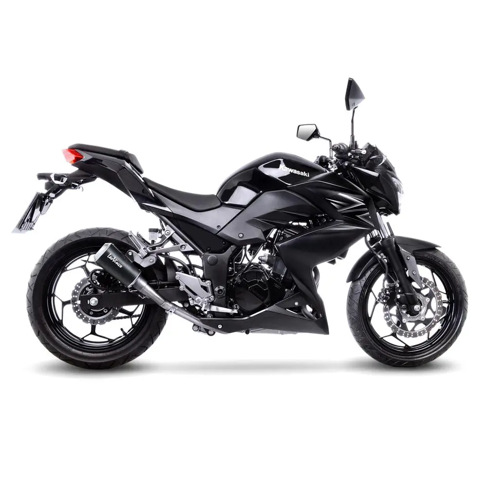 Uitlaatdemper Leovince LV-10 Black Edition Ninja 250 R Niet Gehomologeerd — zicht 5