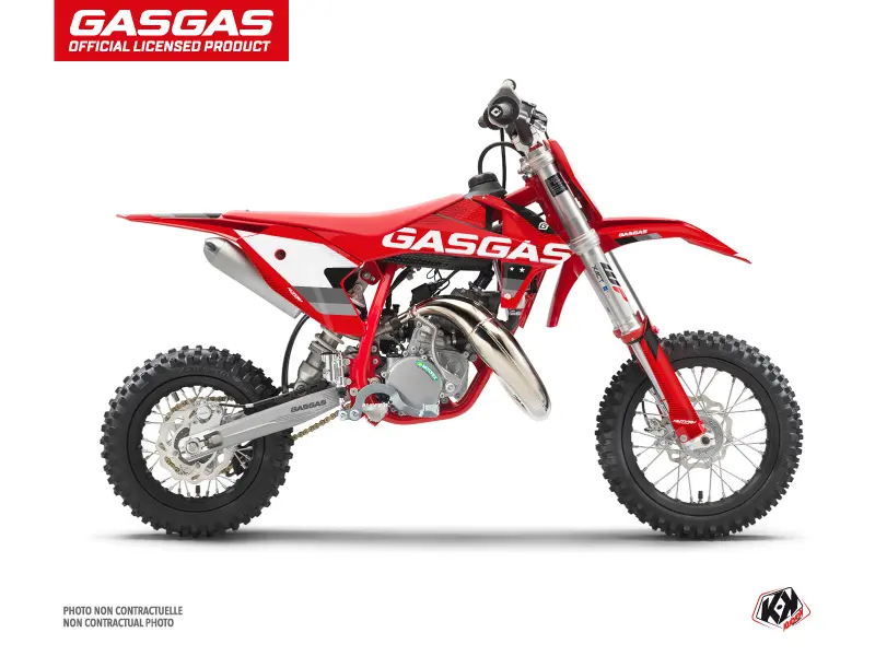 Kit Décoration Moto Cross Stella GASGAS MC 50 Noir