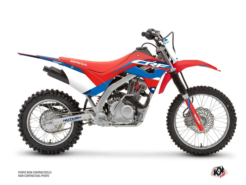 Kutvek League Motocross Dekor-Set Honda 125F CRF rot