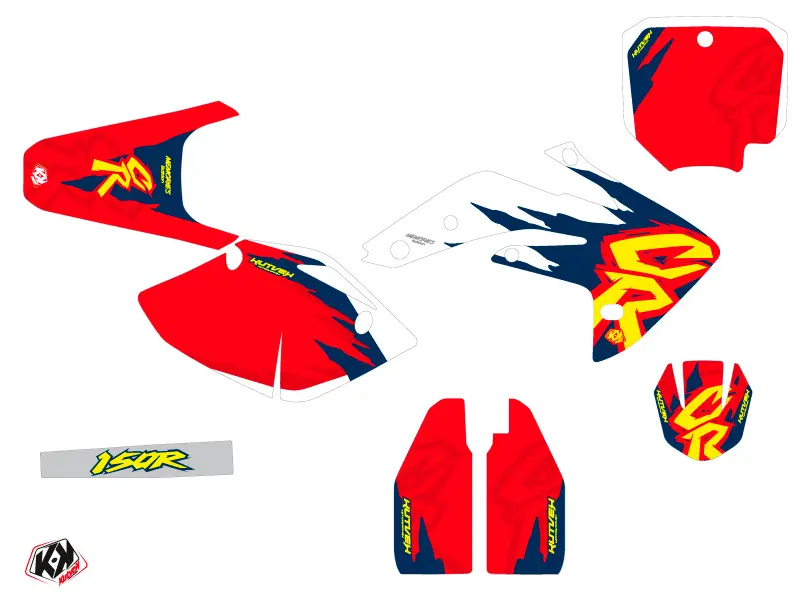 Bộ decal moto cross Memories Honda 150R CRF — góc nhìn thứ 2