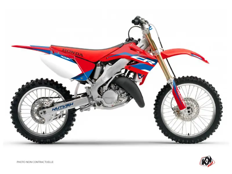 طقم زخرفة دراجة نارية كروس League Honda CR 250 أحمر KUTVEK