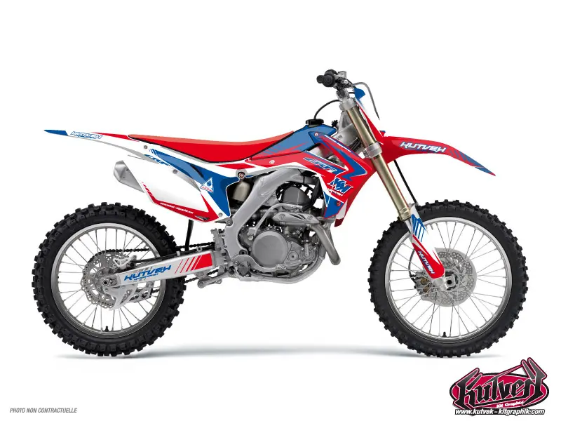 Dekorsatz Pulsar Honda 250 CR Blau