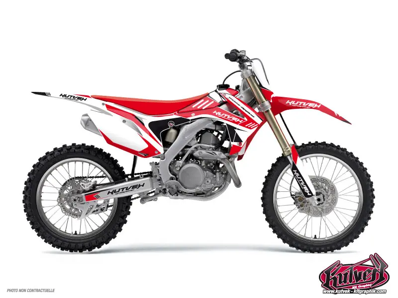 Σετ Διακόσμησης Moto Cross Chrono Honda 250 CR Μαύρο KUTVEK