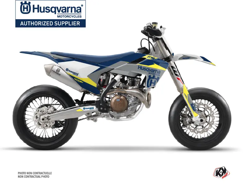 Orbit 越野摩托车贴花套装 Husqvarna 450 FS 灰色
