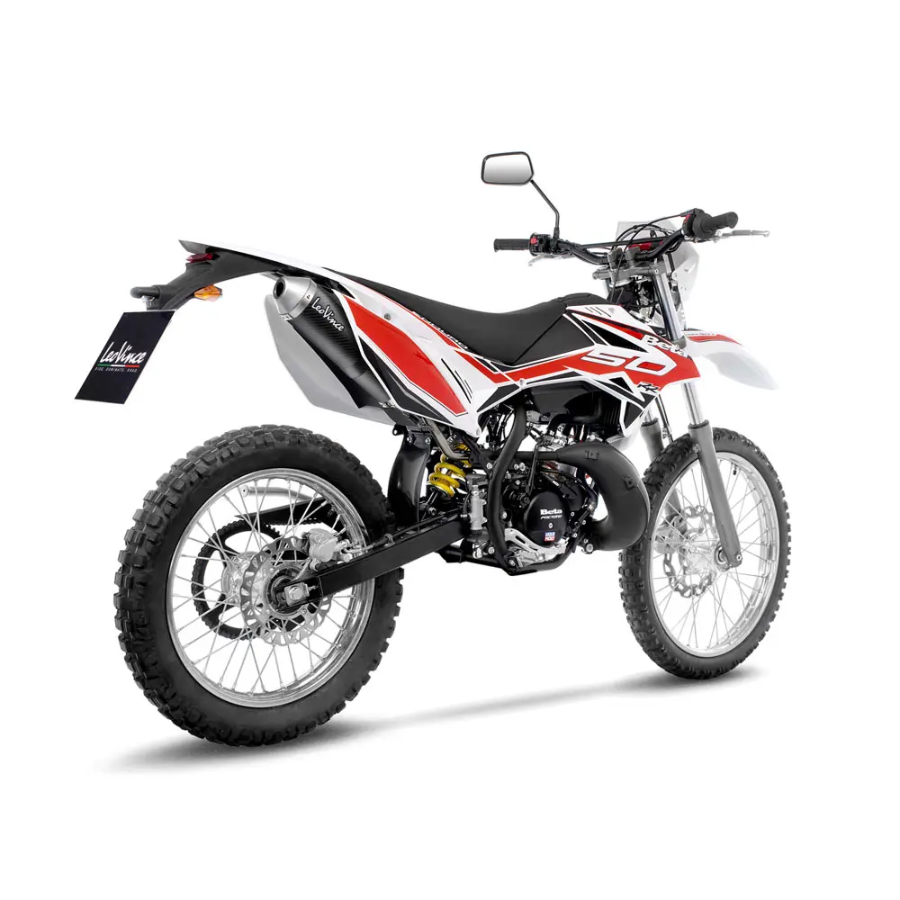 Schalldämpfer Leovince X-Fight Carbonfaser RR 50 Enduro/Sport/Racing homologiert