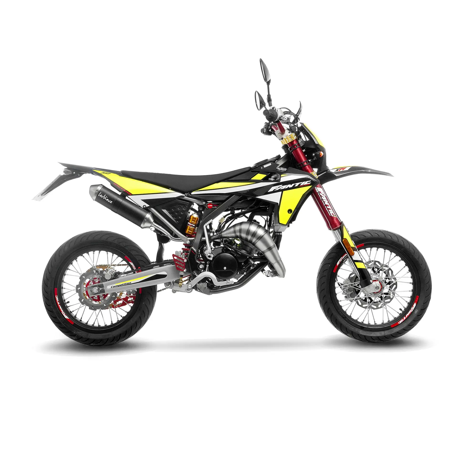 Schalldämpfer Leovince X-FIGHT Carbon Fiber XE 50 - XM 50 homologiert