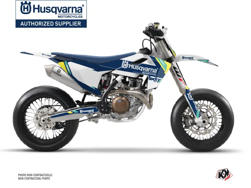 Cross Motorcykel Dekorationssæt Rocky Husqvarna 450 FS