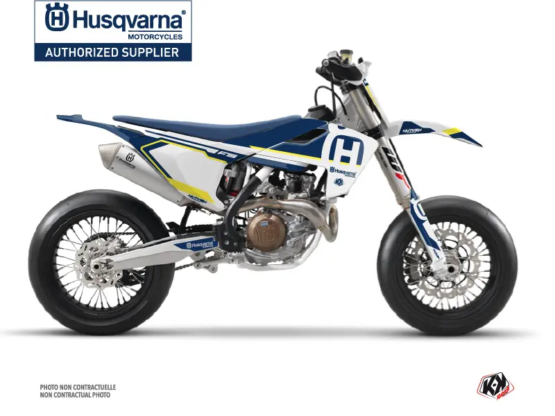 Kit plastiques Husqvarna 450 FS Bleu
